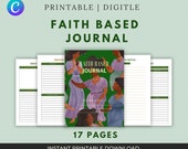 Faith Based Journal  | Bible Study Journal | Gratitude Journal  | Digital Faith Based Journal | Digital Canva journal for women