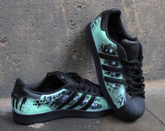 adidas superstar galaxy stripes