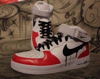 7dac7 Nike Custom Airbrush Closeout Air Force 1 160c8 DWHE29IY