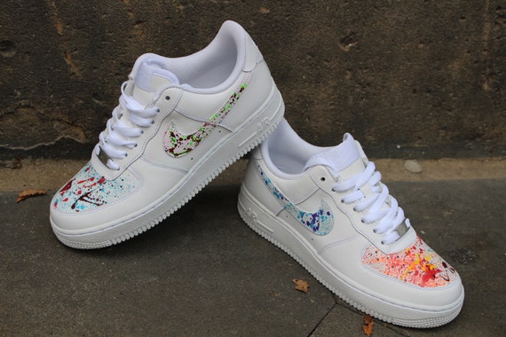 Custom Painted Nike Air Force 1 Sinful Colors - Available to