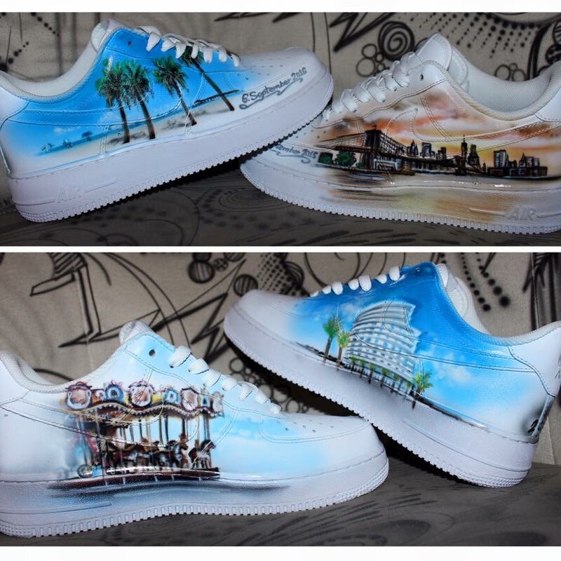 custom graffiti air force 1
