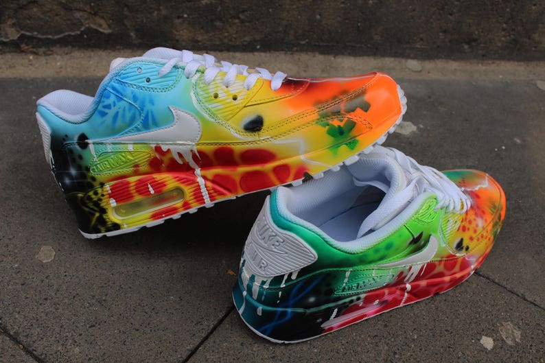 airbrushed nike air max