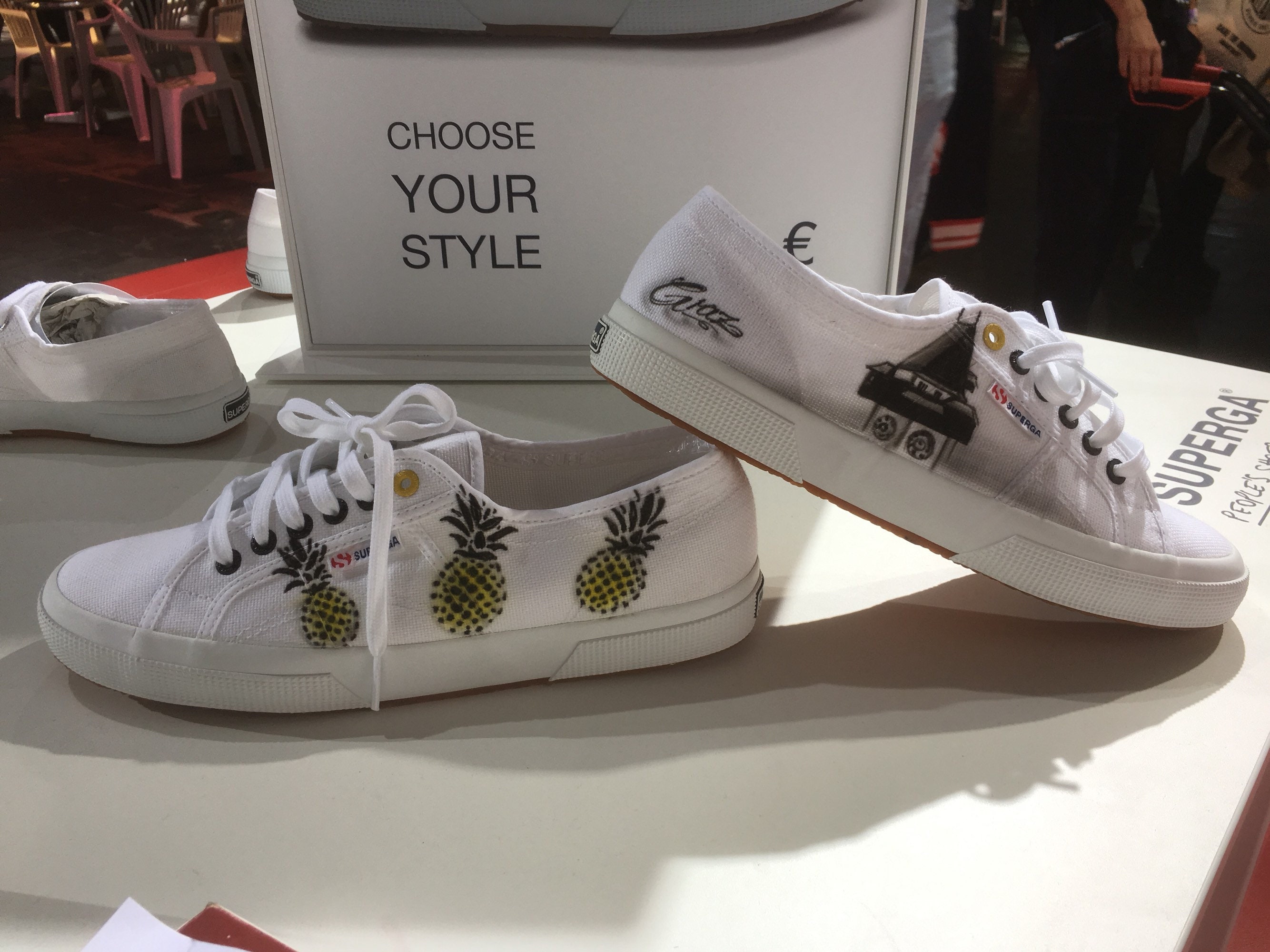 Custom Painted Airbrush Superga Classic your Design Individuall