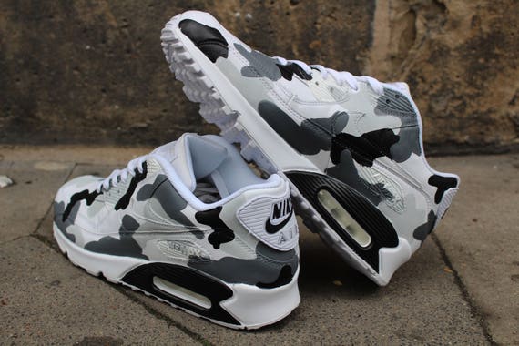 Piel pintada a medida Nike Air Max 90 Camouflage & - Etsy España