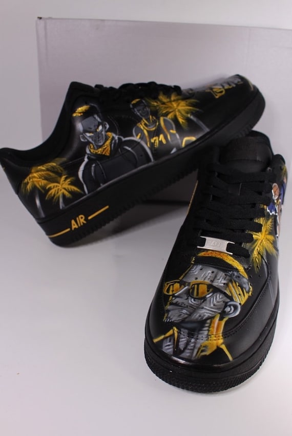 Custom Nike Shoes #graffiti #custom - Airbrush Brothers