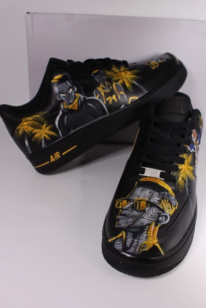 Custom Hand Painted Smokey the Bear Nike Air Force 1 – B Street Shoes