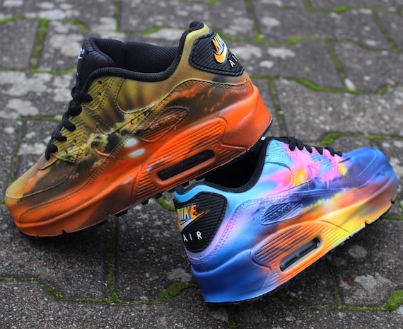 Custom Nike Air Max 90 from Sunrise 2 Sunset Unique and 