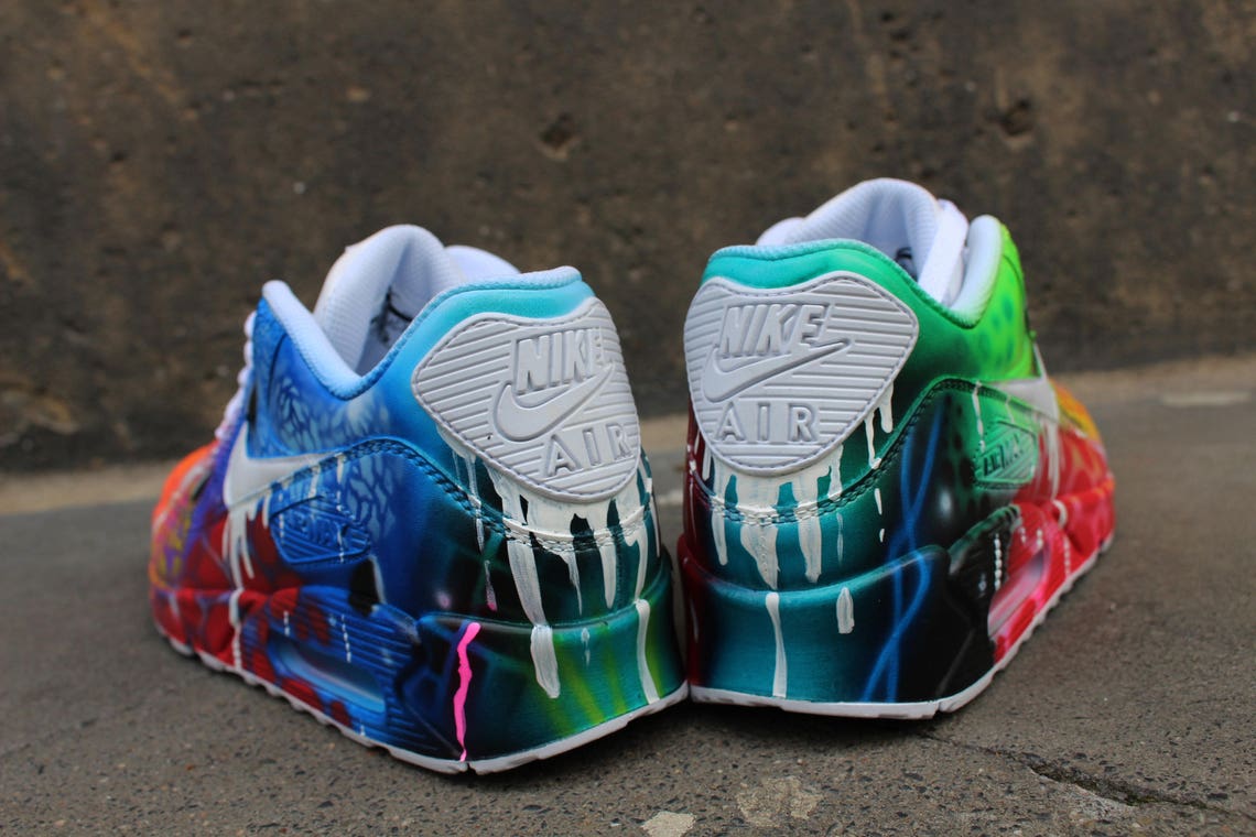 custom air max 90 drip