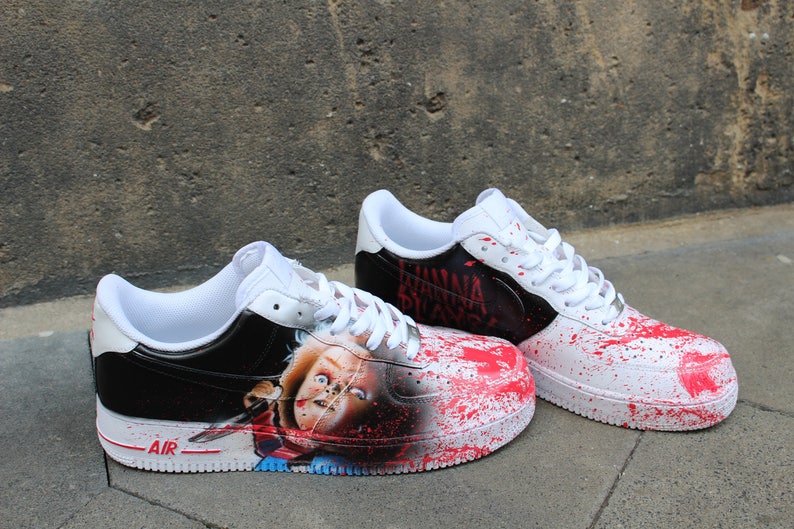 custom air force 1 chucky