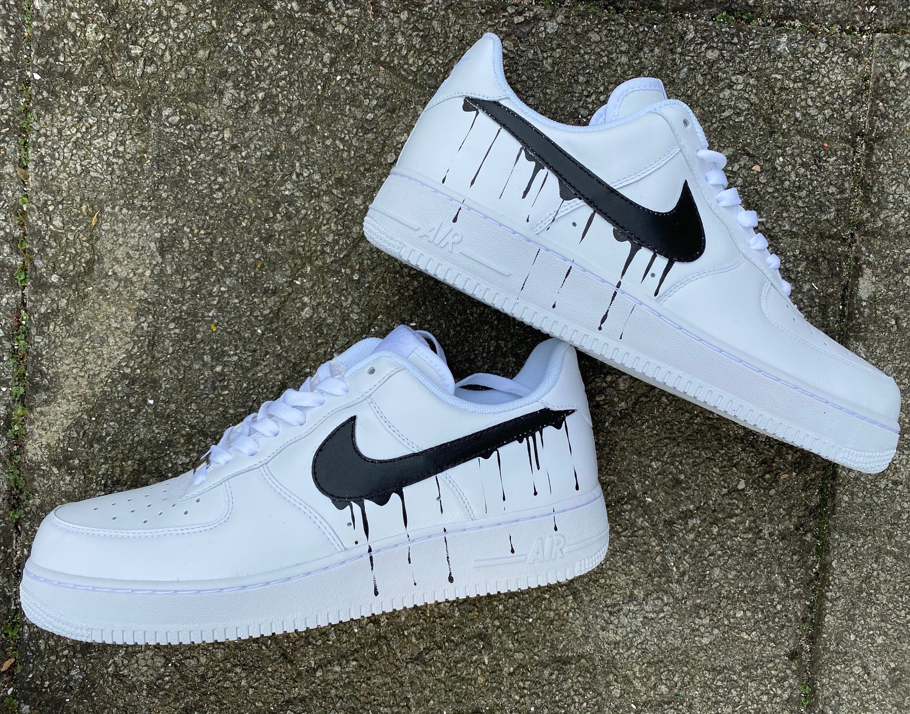 San Andreas Livin' Design - Custom Nike Air Force 1 Trainers – MattB Customs