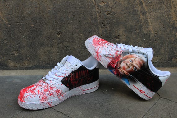 San Andreas Livin' Design - Custom Nike Air Force 1 Trainers – MattB Customs