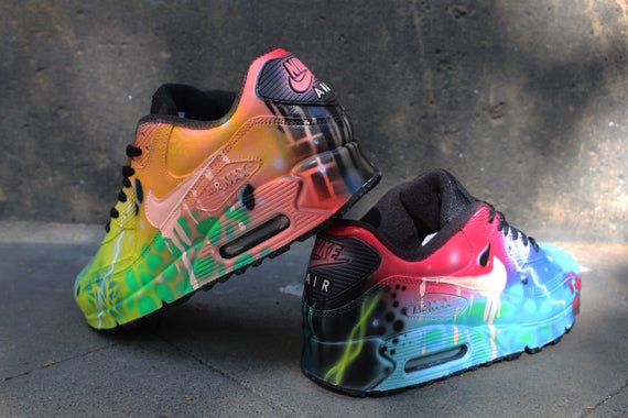 custom painted nike air max