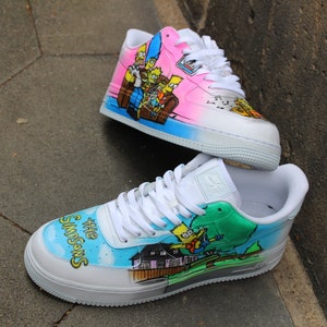 Custom Nike Air Force 1 with a detailed cartoon or anime theme *INDIVIDUAL DESIGN“