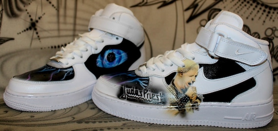 airbrushed nike air force 1