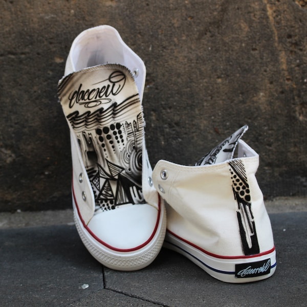Graffiti Shoes Etsy