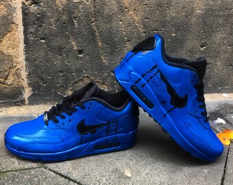 Custom Painted Nike Air Max 90 Your Individual Etsy Custom Painted Nike Air Max 90 Your Individual Etsy