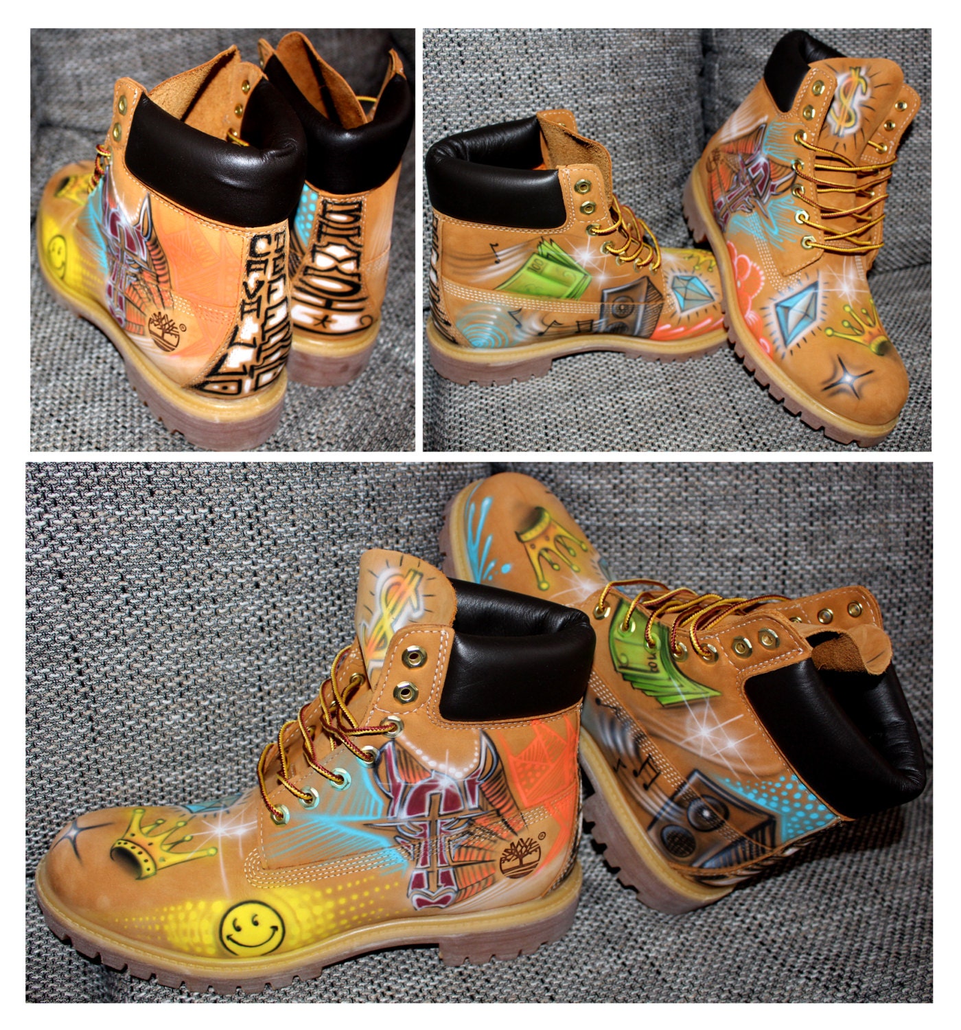Airbrush timberlands deals