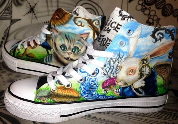 airbrush sneakers