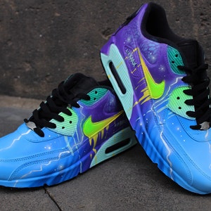 Air max 90 clearance blue galaxy style