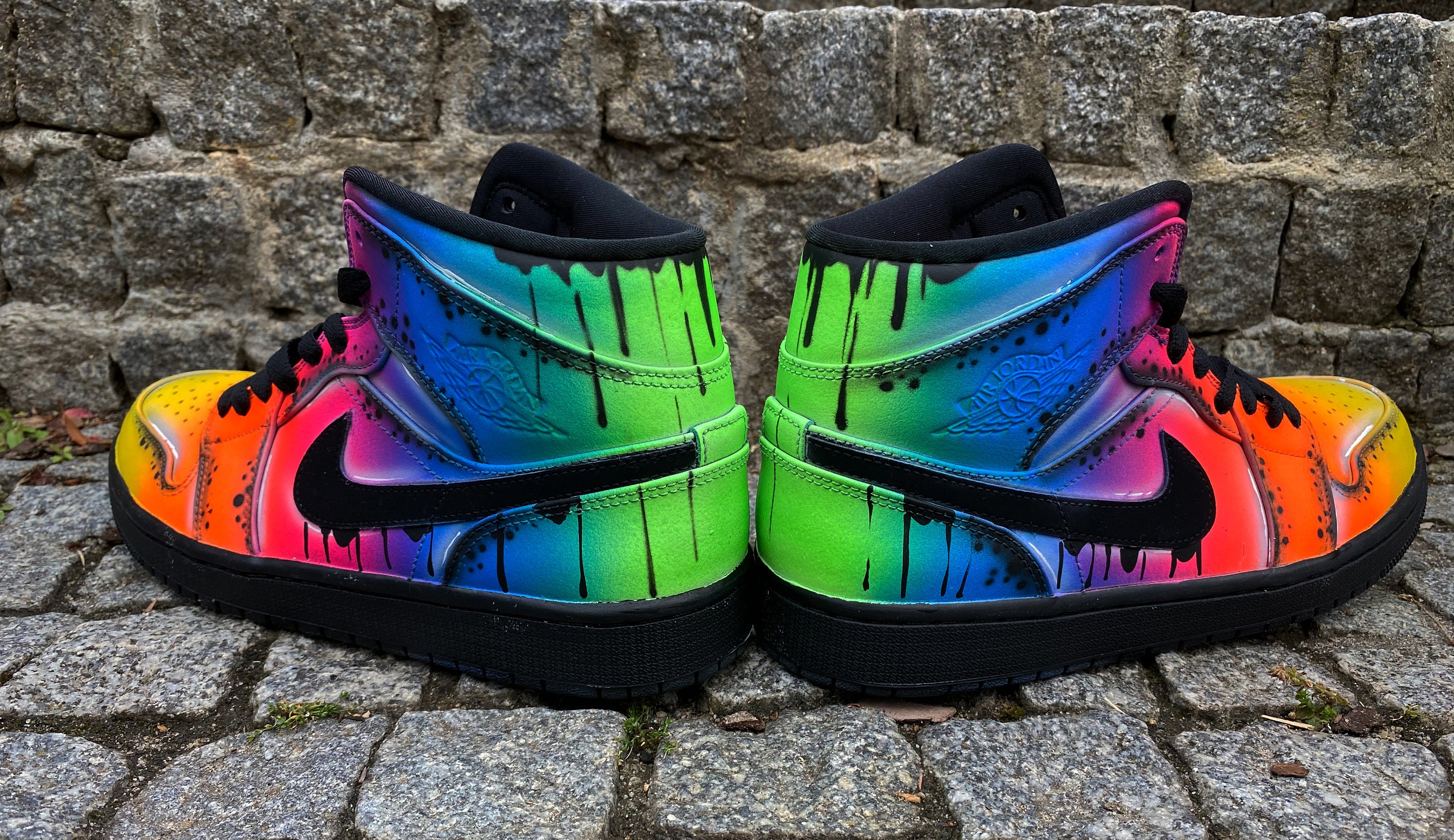 Custom Nike Air Jordan 1 Mid 