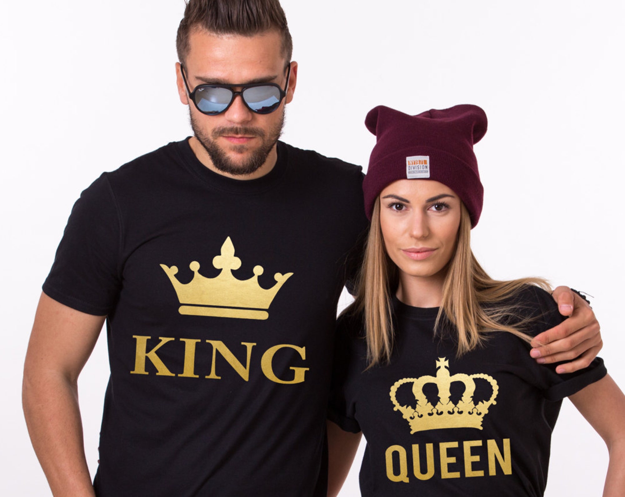 Discover Matching couple shirts, King Queen Couples Shirts