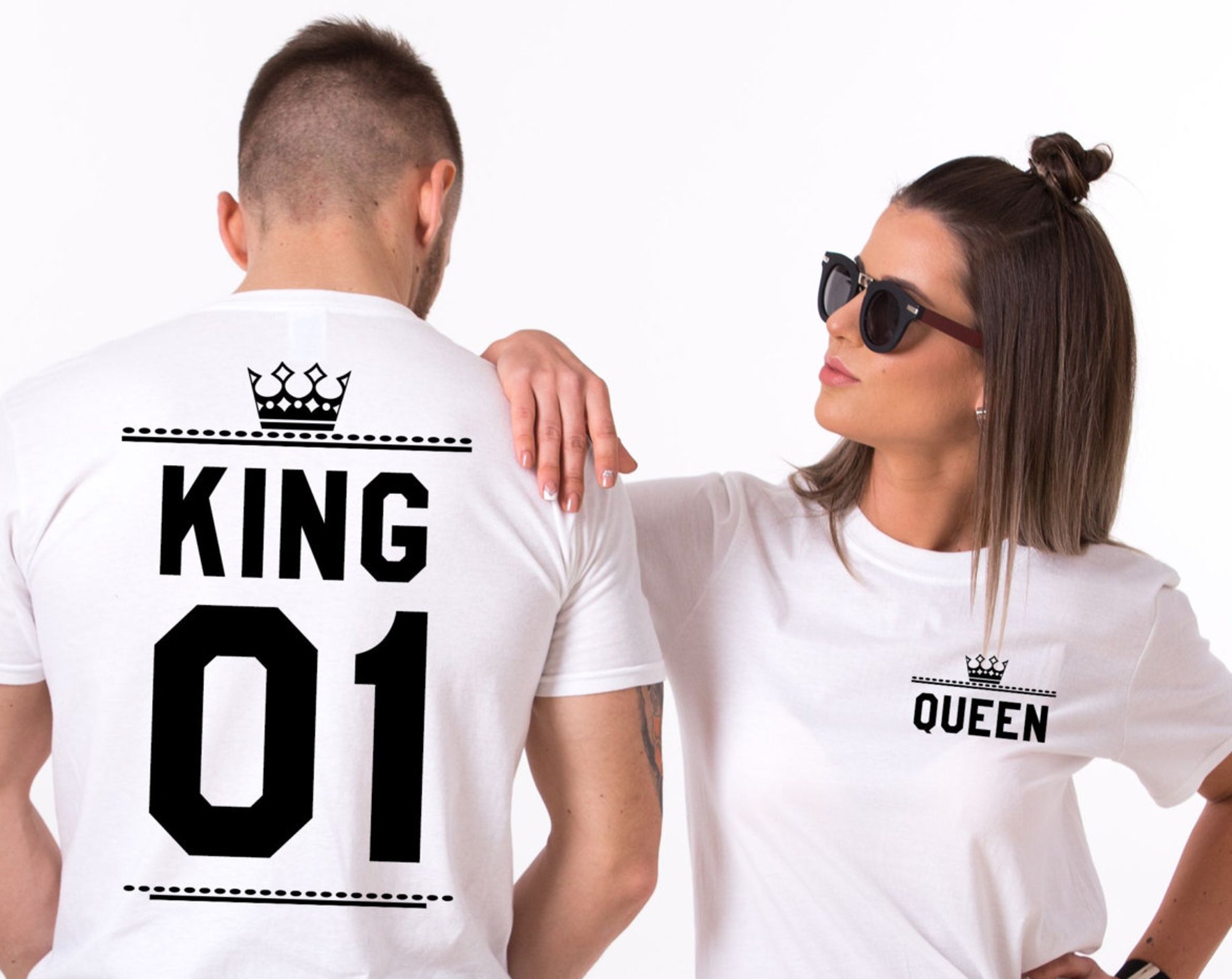 Discover Couple shirts, Matching Couples Shirts, Matching Couples King Queen, King Shirts
