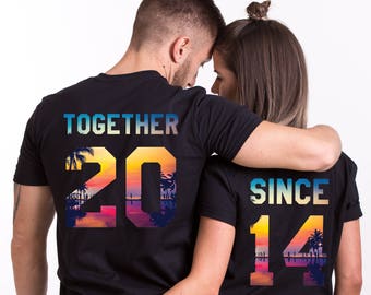 twinning t shirts for couples