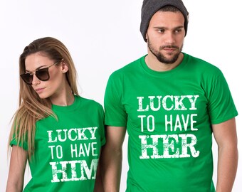 Lucky green shirt - Etsy Nederland