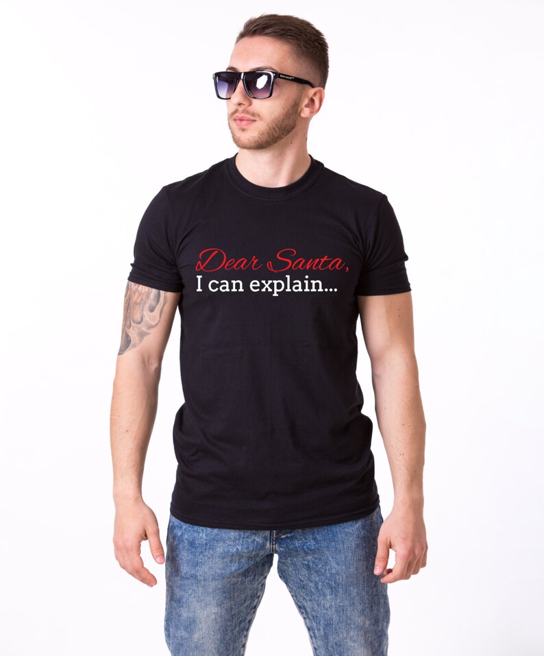 santa i can explain shirt