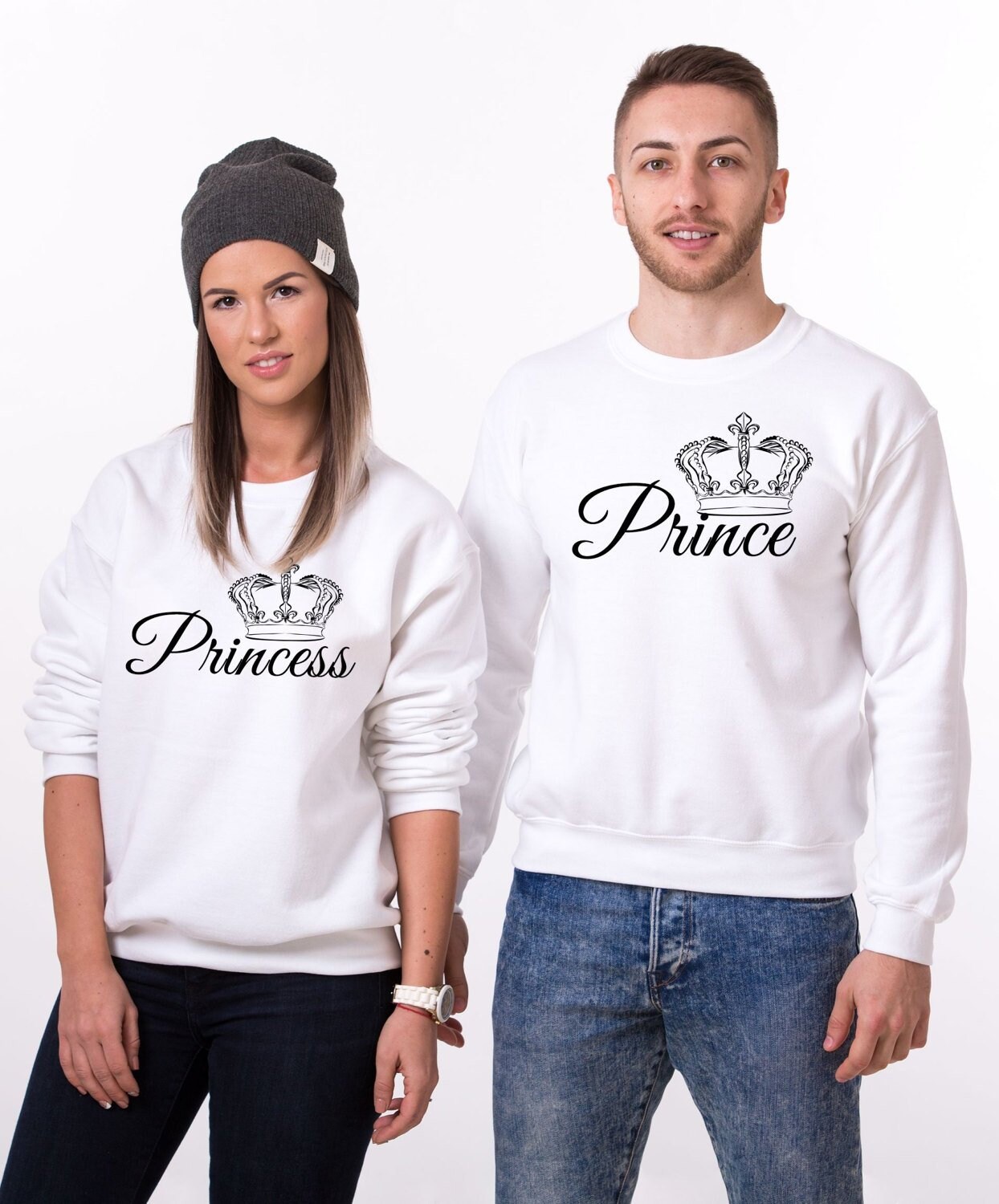 Prince and princess sweatshirts Clearance