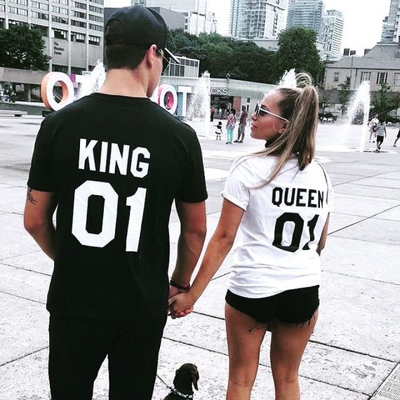 camisetas king y queen