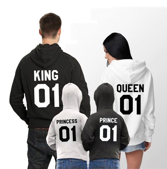 sudaderas rey y reina