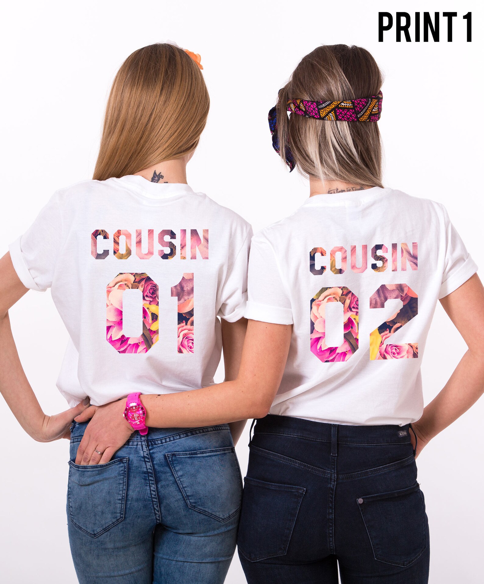 Chemises cousins idée cadeau cousin Cousin 01 Cousin 02 Etsy
