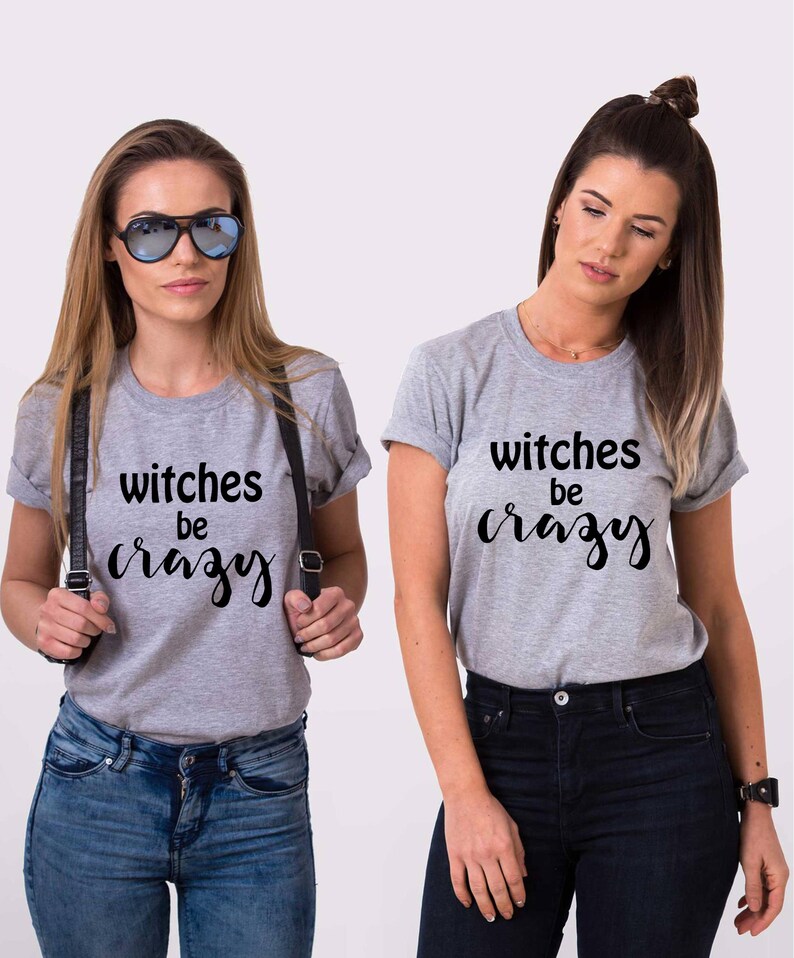 Best friend halloween shirts Best friend halloween Witches Etsy