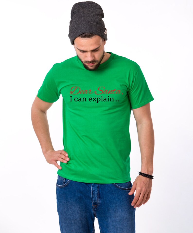 santa i can explain shirt