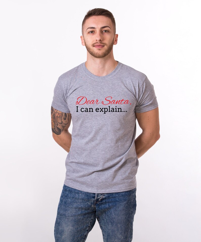 santa i can explain shirt