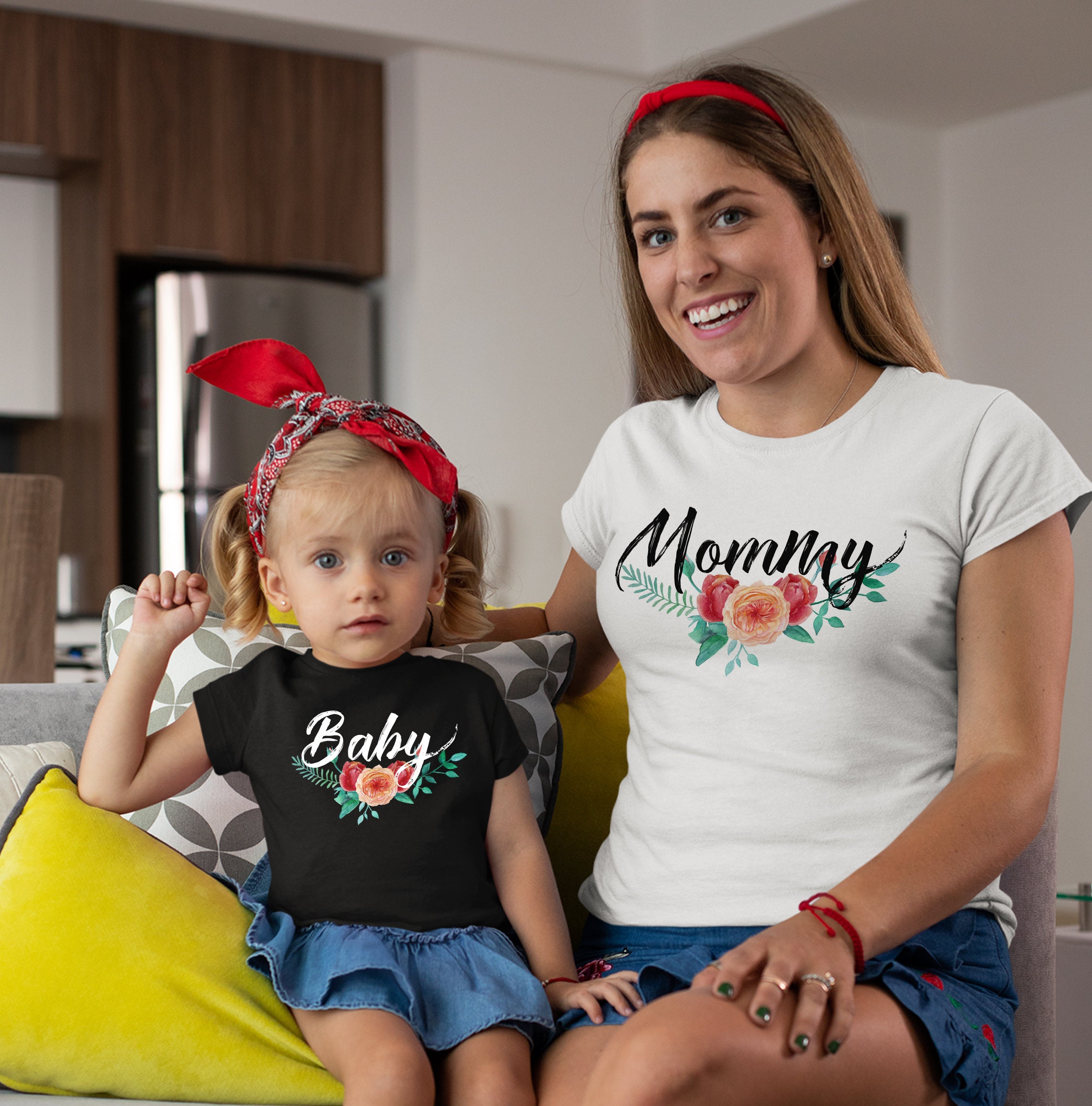 Personalized Mother Daughter Shirts Mom 