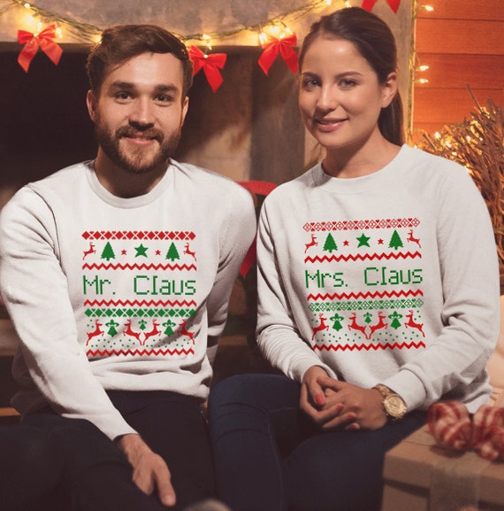 mrs claus ugly sweater