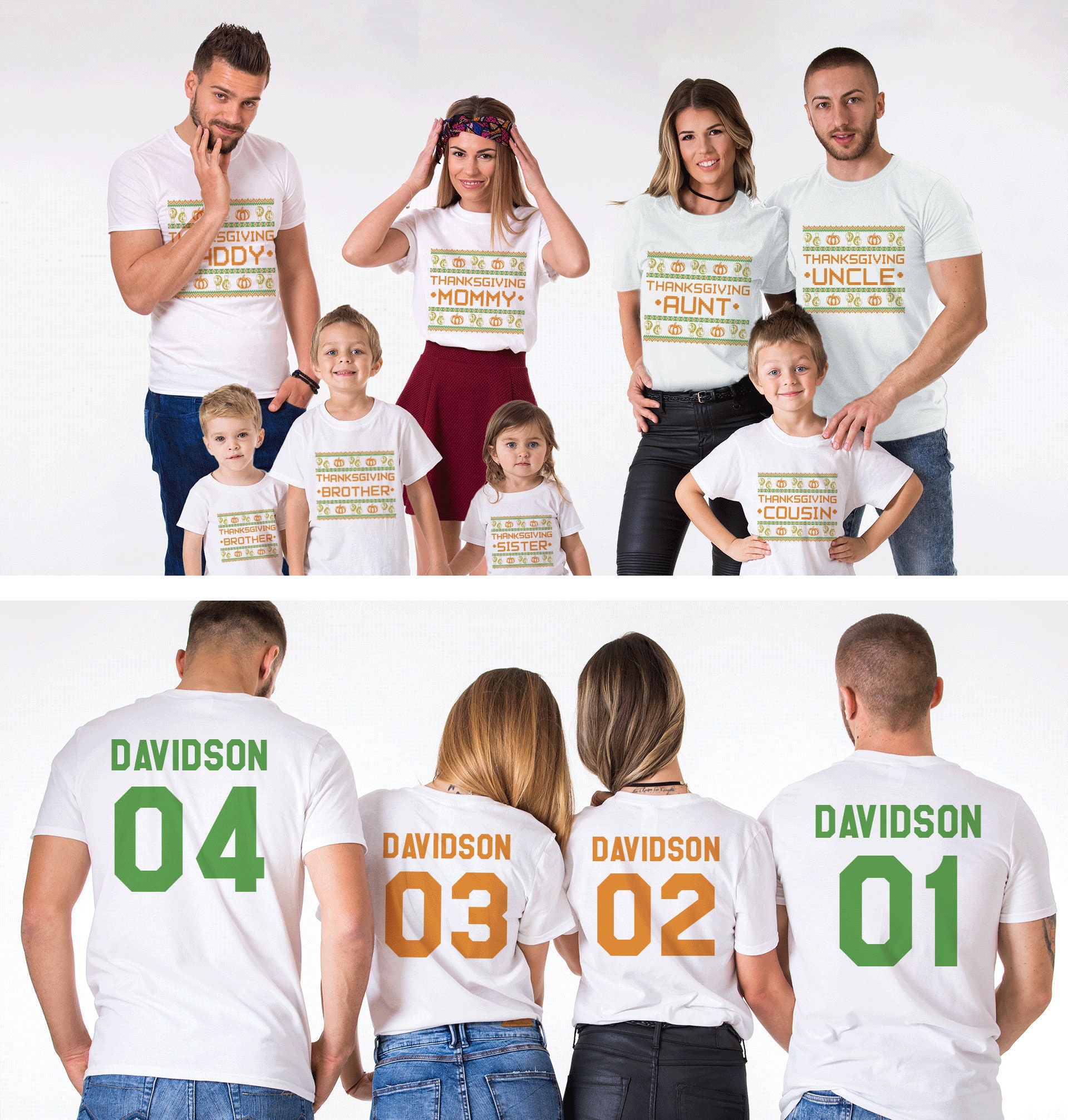 family thanksgiving shirts