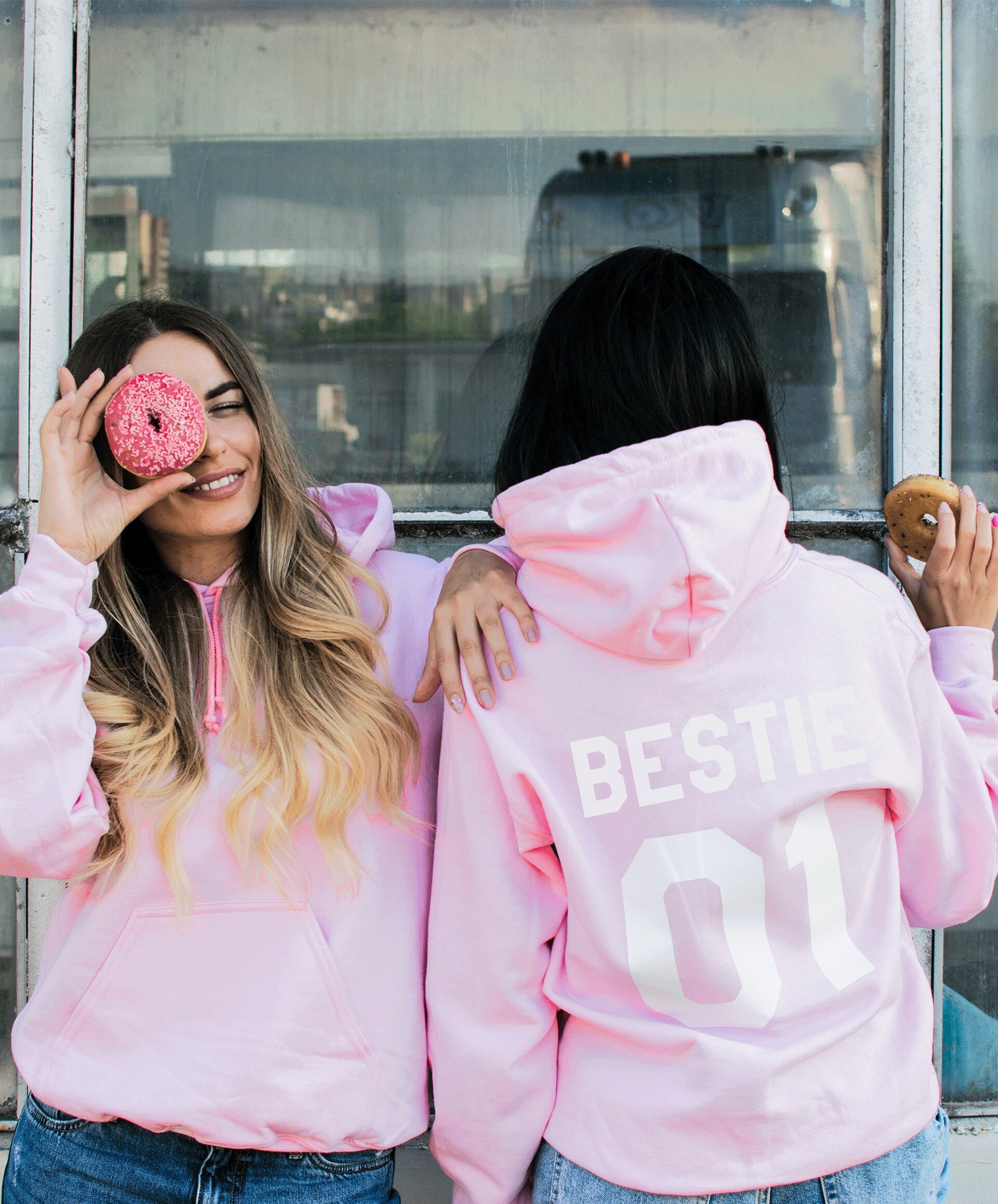 bestie matching hoodies