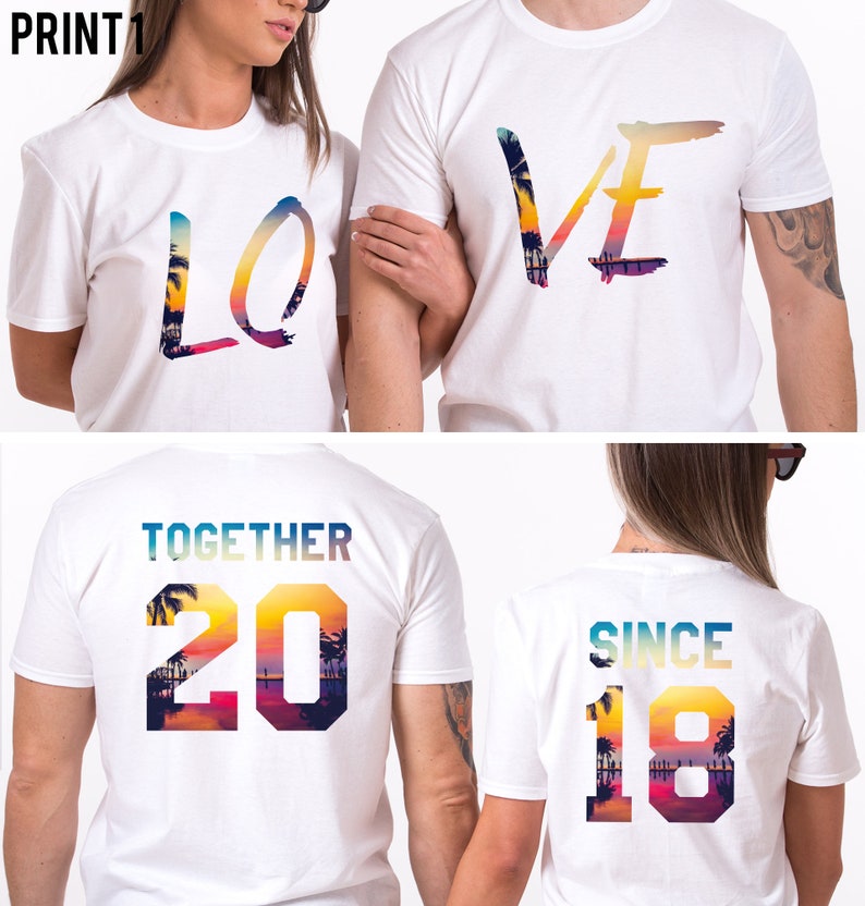 same t shirts for couples