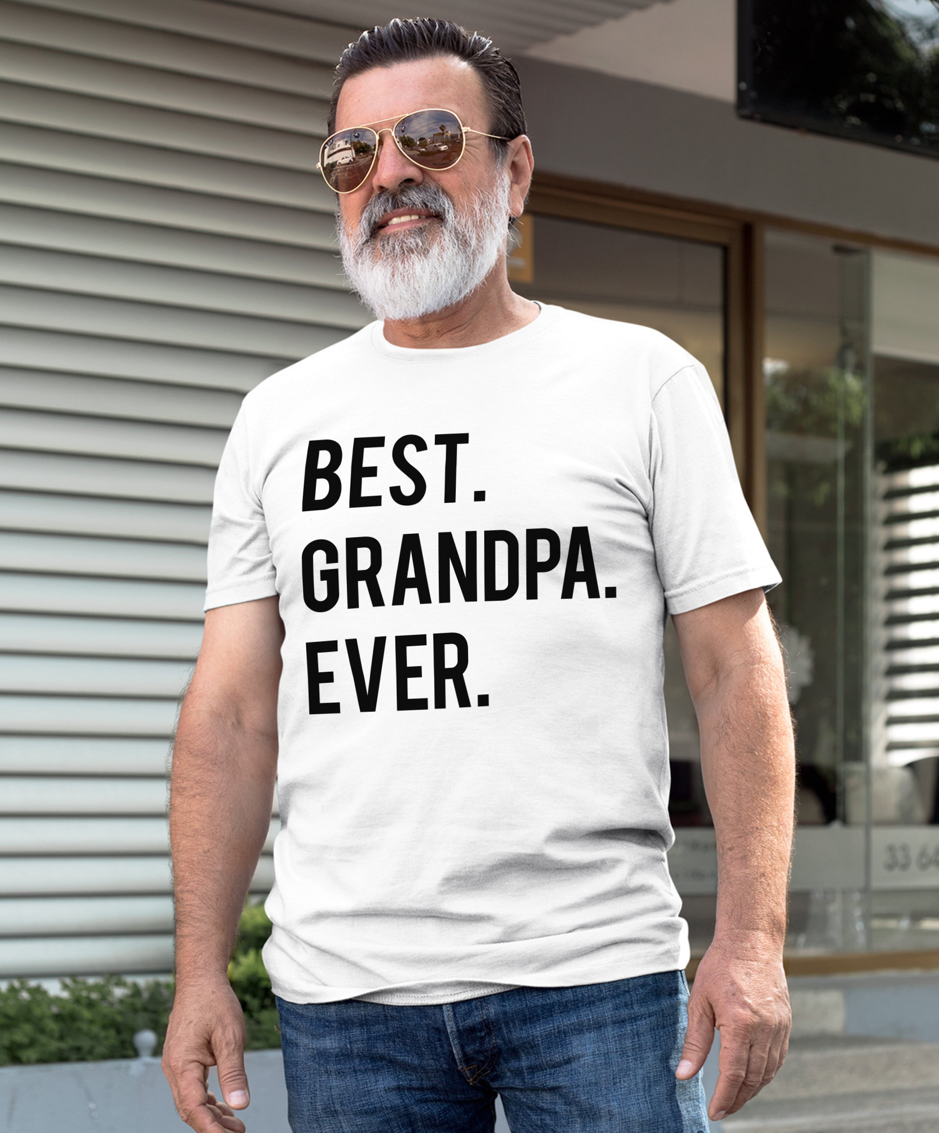 Best Grandpa Ever Shirt Best Grandpa Ever T-shirt Grandpa - Etsy Canada