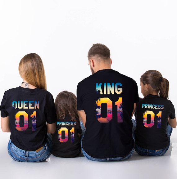 Matching Shirts Tropical Matching Shirts King Queen Prince Etsy