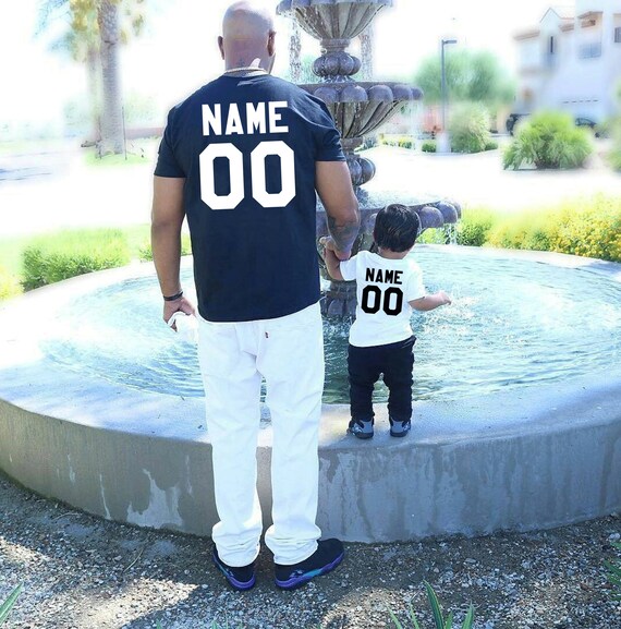 Personalized Father Son Shirts Father 
