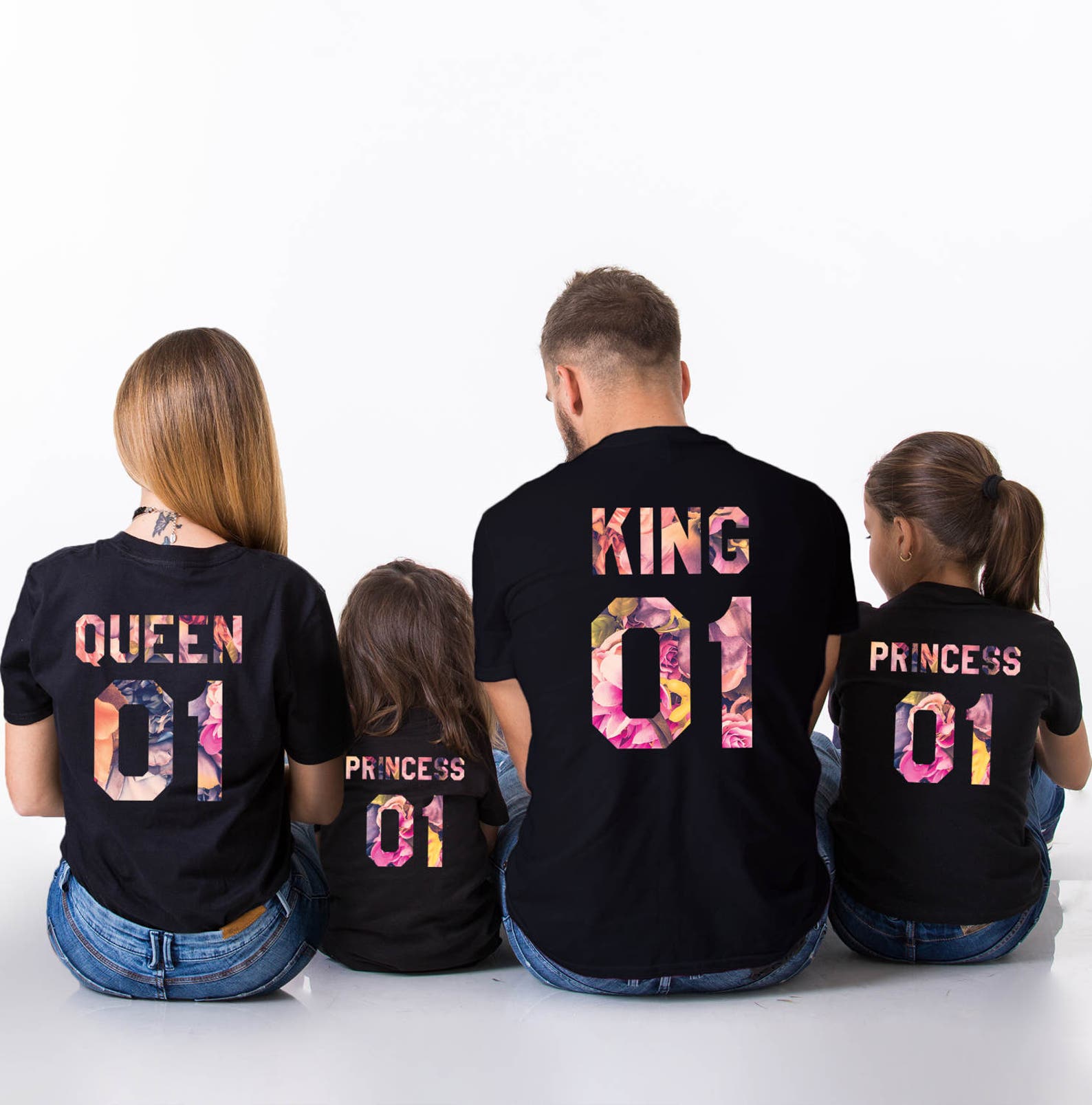 Family vacation shirts King 01 Queen 01 Prince 01 Princess image 0.