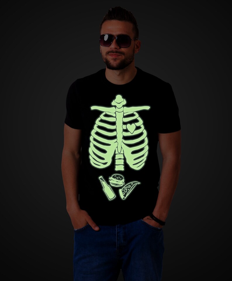 glow in the dark halloween t shirts