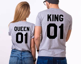 King and Queen Shirts King 01 Queen 01 