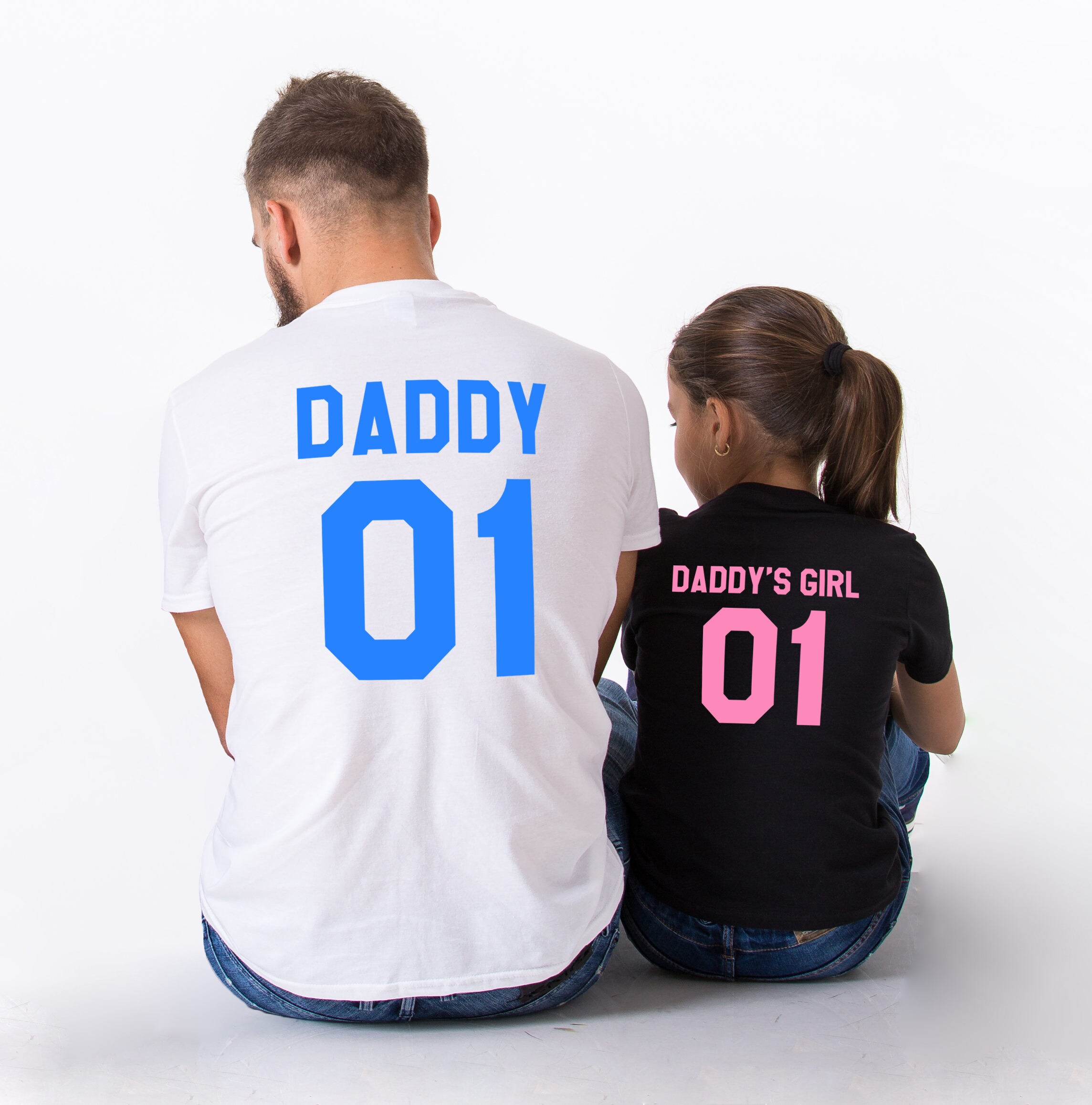 Daddy Daddy&rsquo;s Girl Father Daughter Matching Shirts Daddy | Etsy UK