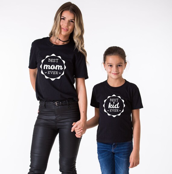 Mother Daughter Shirts Mom Kid 
