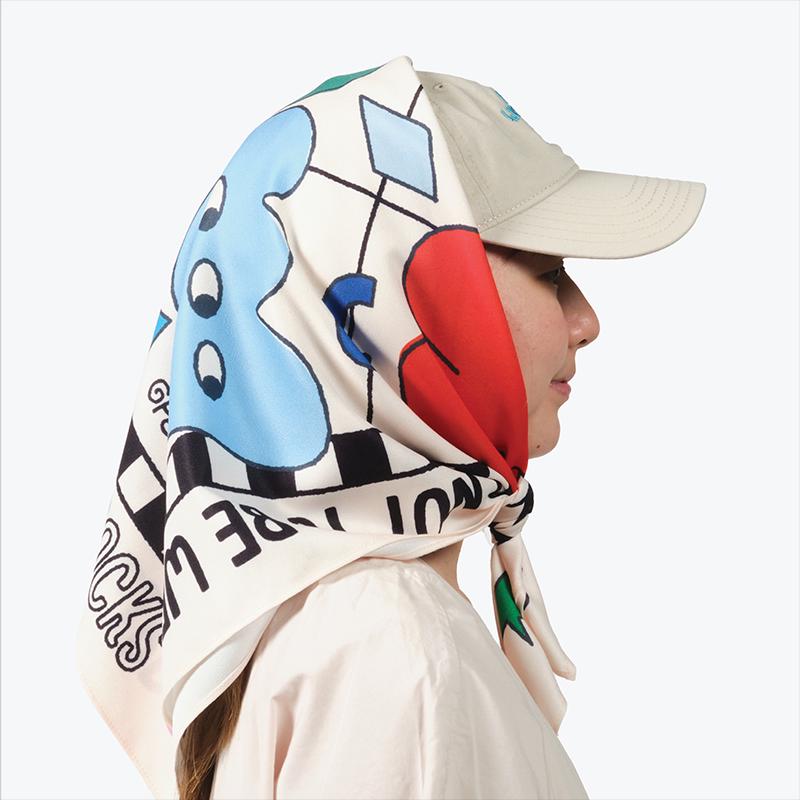 小物 WAKE sapporo bandana Wake. Sapporo SBQ Bandana バンダナ MIN-NANO - メルカリ